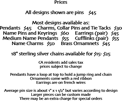 Prices